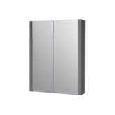 Kartell UK City Storm Grey Gloss Mirror Vanity Unit
